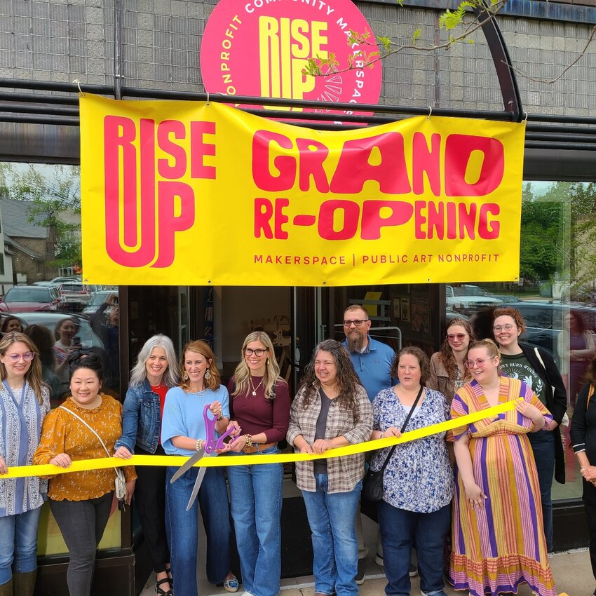 Rise Up celebrated the new space at 622 N Third St. with a ribbon-cutting ceremony on May 17.