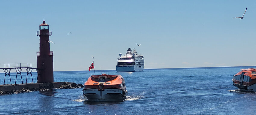 The first cruise ship of the season arrived on May 26.