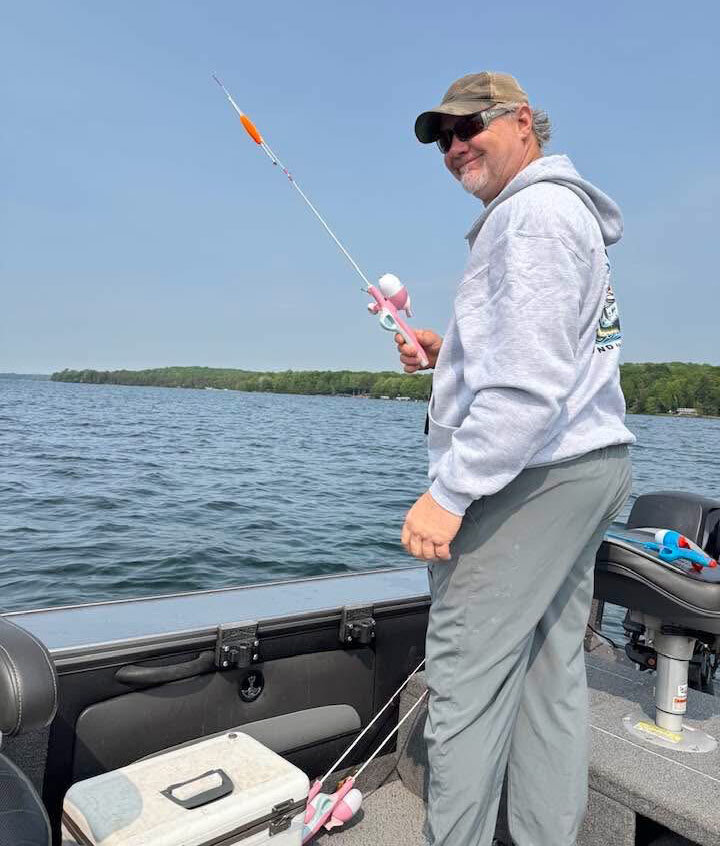 The first-ever Kiddie Pole Fishing Tournament was recently held in Phelps, with participants of all ages using children's fishing poles.