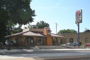This Taco Bell building has been demolished and will be rebuilt.