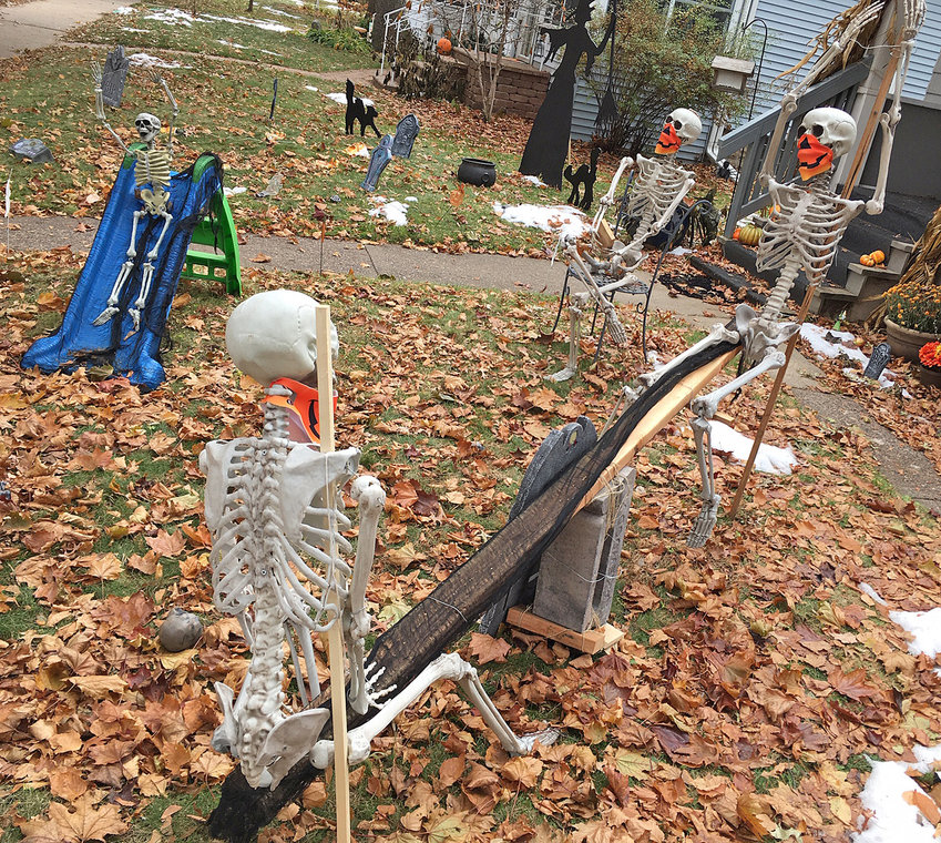 Congratulations to Mandy Miller, whose whimsical Halloween decor at 1603 Fernwood was the runaway winner in voting during the Como Community Council's Spooky Decoration Celebration.