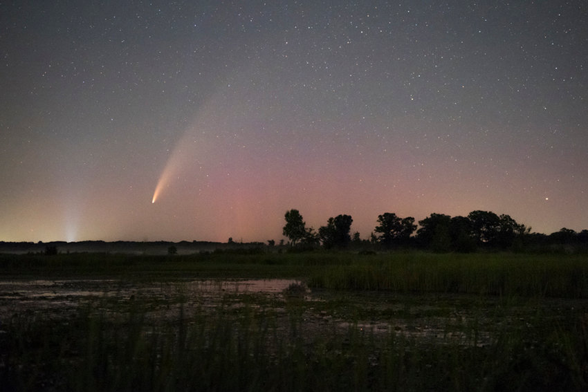 &ldquo;Comets are amazing night sky objects to observe. They are relatively rare, and absolutely striking. Comet Neowise, pictured here, was the brightest comet seen from Earth in the last 20 years.&rdquo; (Photo submitted by Mike Shaw)