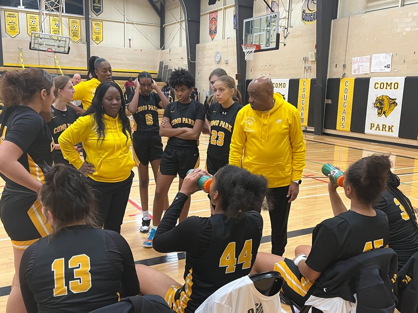 A focused effort by the Como girls&rsquo; basketball team resulted in a 88-63 victory over Central and extended the program&rsquo;s conference remarkable winning streak. (Photo by Eric Erickson)