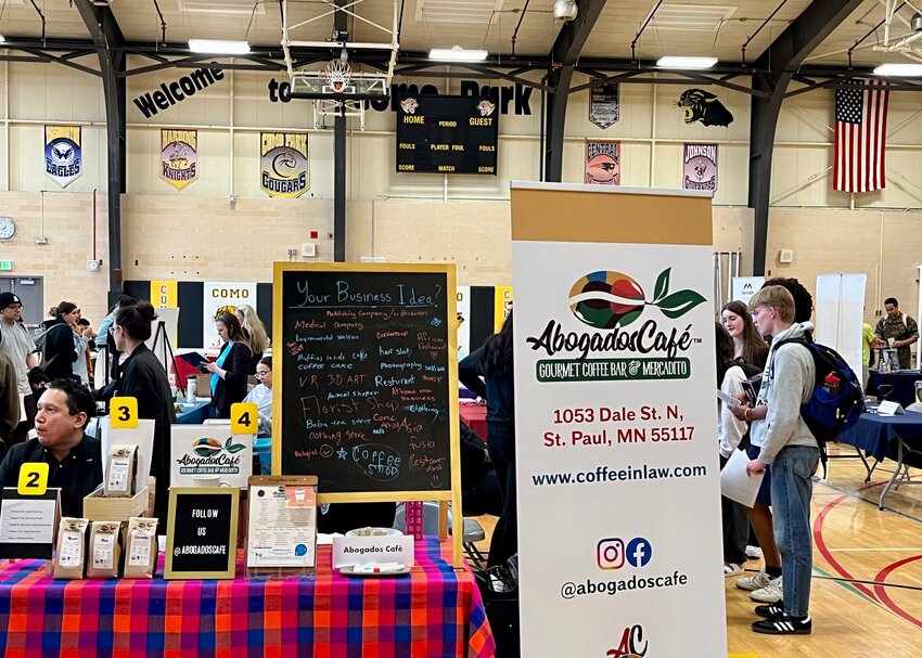 Students discovered and explored potential opportunities at the Como Career and Trade Fair in the Como Gym on April 27.