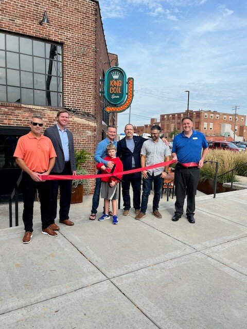 King Coil Spirits (550 Vandalia St.) holds a ribbon-cutting on Friday, Sept. 29, 2023.