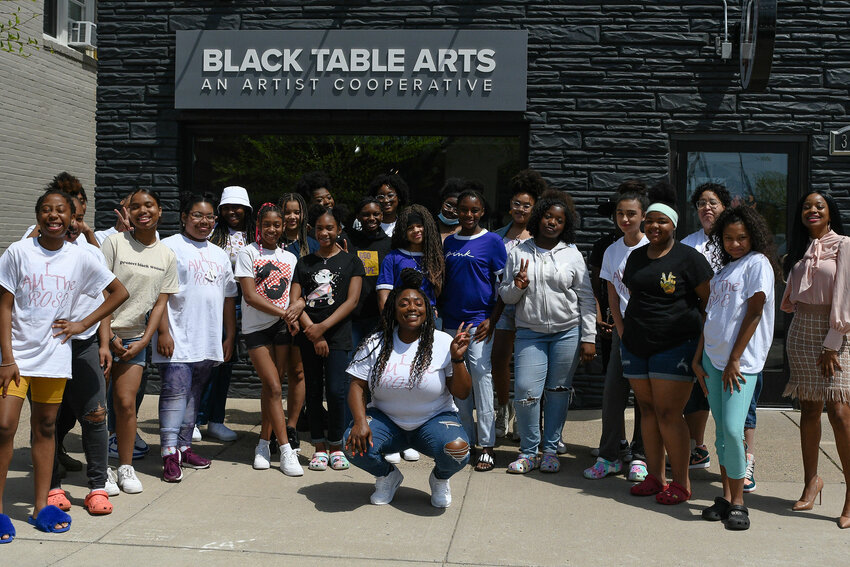 Satara Strong-Allen of Love First Community Engagement collaborated with Black Table Arts Cooperative for the first Glow and Grow conference in May 2022. (Photo submitted)