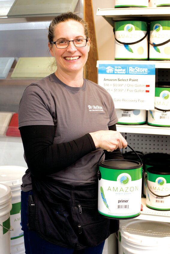 Jill Carmody is a senior manager at the Habitat for Humanity&rsquo;s Minneapolis ReStore. They are both a drop-off site for leftover paint products, and a retailer for the Amazon brand of recycled paint. Carmody said, &ldquo;PaintCare has made it easy for people to recycle their left-over paint, which is the right thing to do for the environment.&rdquo;