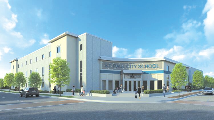 St. Paul City School's new design