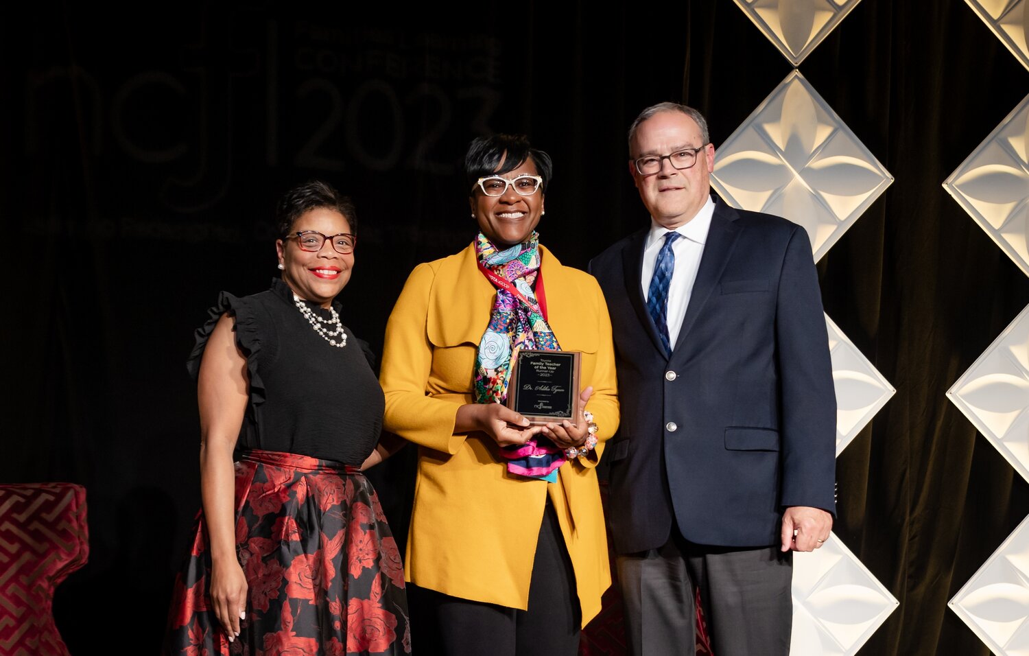 Dr. Artika R. Tyner (center), founder of Planting People Growing Justice Leadership Institute (PPGJLI), was recognized as the 2023 Toyota Family Teacher of the Year. A lawyer, author, and activist, Dr. Tyner’s institute in St. Paul, strives to dismantle the school-to-prison pipeline by addressing the reading crisis, promoting diverse books, and preserving cultures. Her passion stems from her civil rights legal work, noticing many clients learned to read while incarcerated. This accolade fuels her mission to expand PPGJLI’s impact locally and nationally. (Photo submitted)