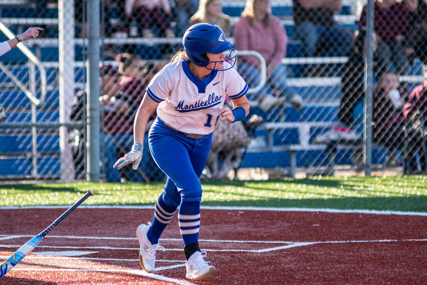 KILEY LANE connected for home runs in the Lady Billies 5-3 win over Star City. Lane connected for a two run home run.