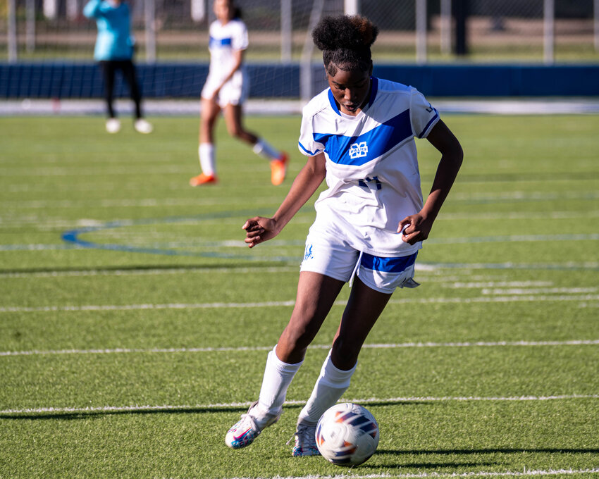 TERRIONNA LAMBERT scored a one of the Lady Billies seven goals in their 7-0 win over Lonoke on April 11.