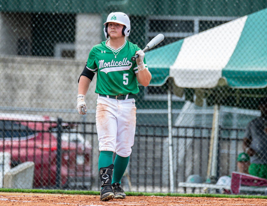 CAMDEN TANNER continued his breakout freshman year by setting the single season hit record with 84 hits. Tanner would get the record breaking hit in his first at bat against Arkansas Tech on Thursday.