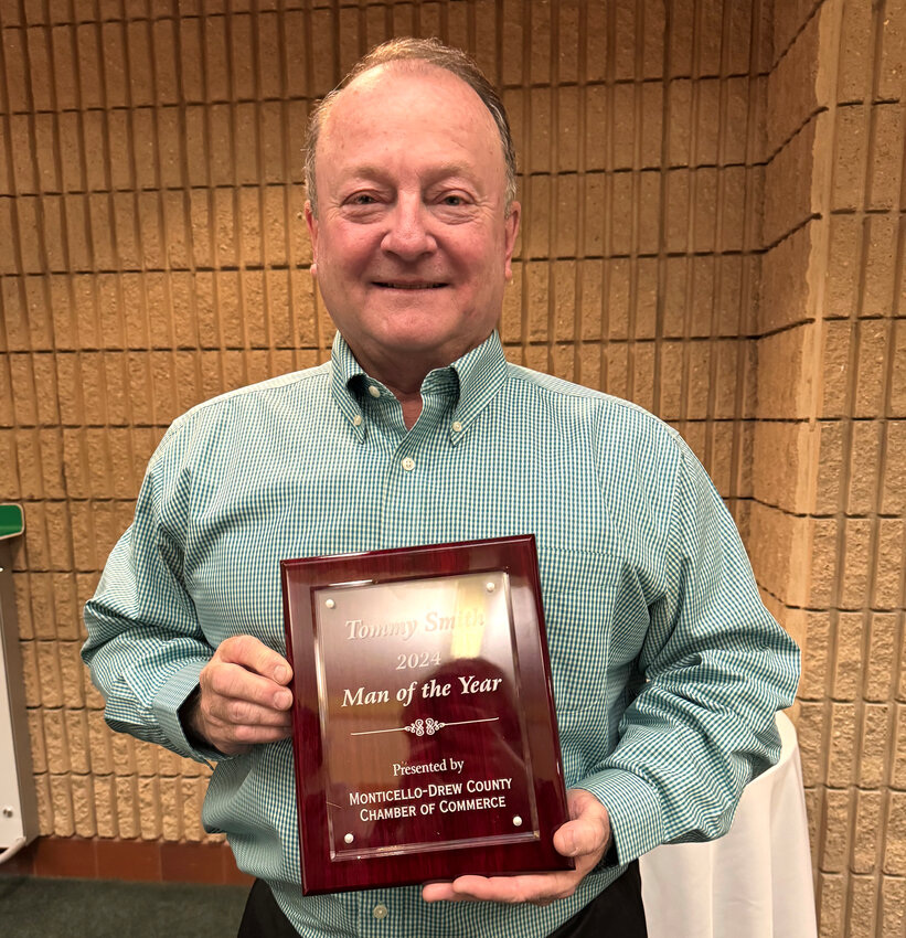 Drew County Man of the Year Tommy Smith