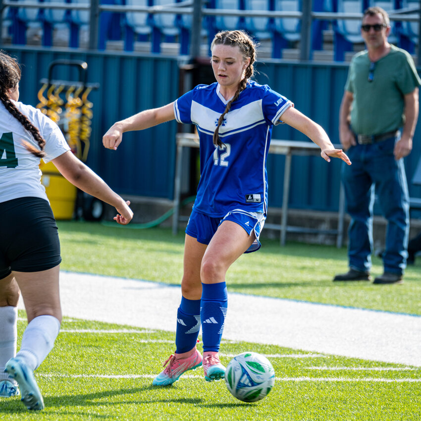 EMMA PARKER scored her first career goal for the Monticello Lady Billies on Friday night. The Lady Billie Sophomore scored her goal with 2:40 remaining in the first half to give the Lady Billies a 12-0 lead.
