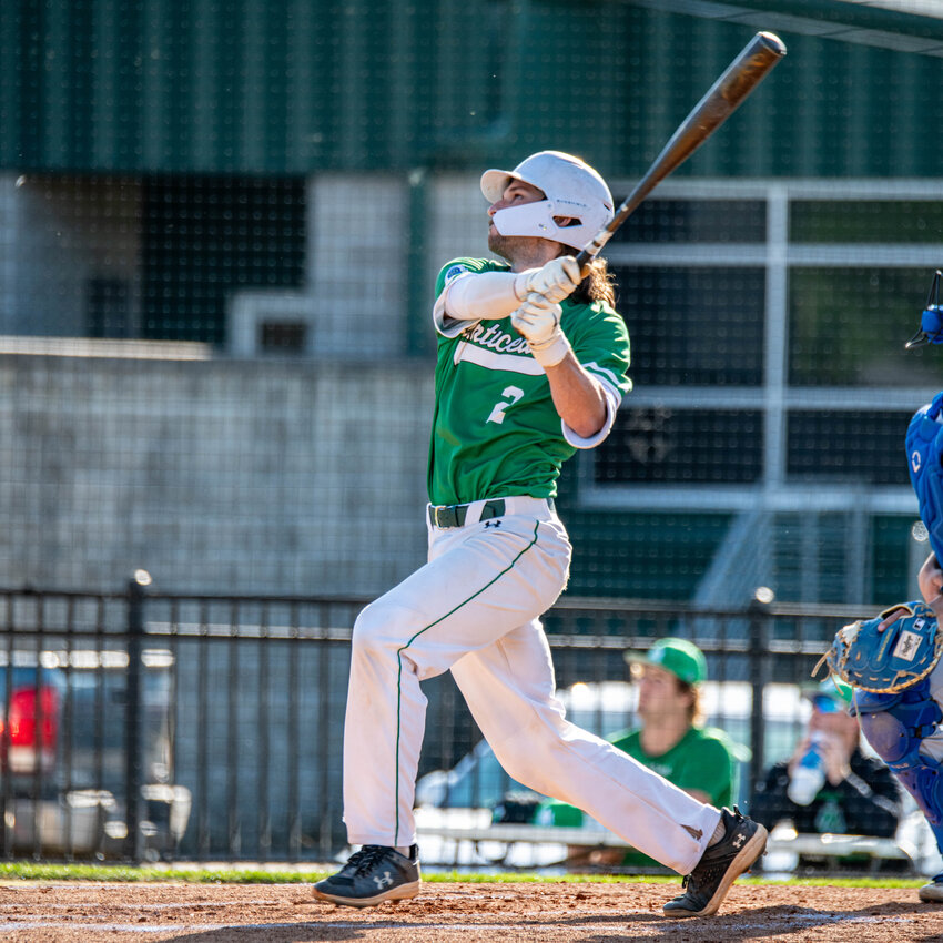 CHAZ POPPY will get a least two more contests added to his final year as a UAM Weevil. Poppy leads the Weevils in batting average with a .396 average and hits with 80 and is tied in RBIs with 60 on the season with JUSTIN SANTOYO who is leading the Weevils this season in homeruns with 11 on the season.