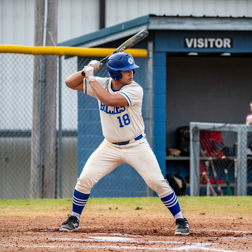 LUKE HAIRSTON was 2 for 3 with a run scored and an RBI in Monticello’s 8-7 loss to Nashville in the Regional Tournament.