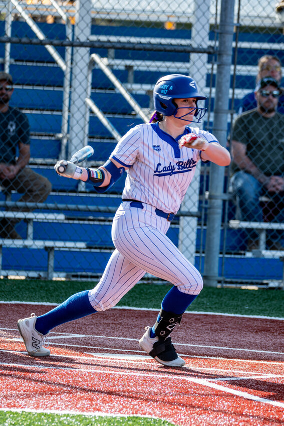 LIBBY KINGSTON would connect for two doubles and two homeruns in the 4A-4 Regional Tournament and would record 7 RBI and 6 runs.