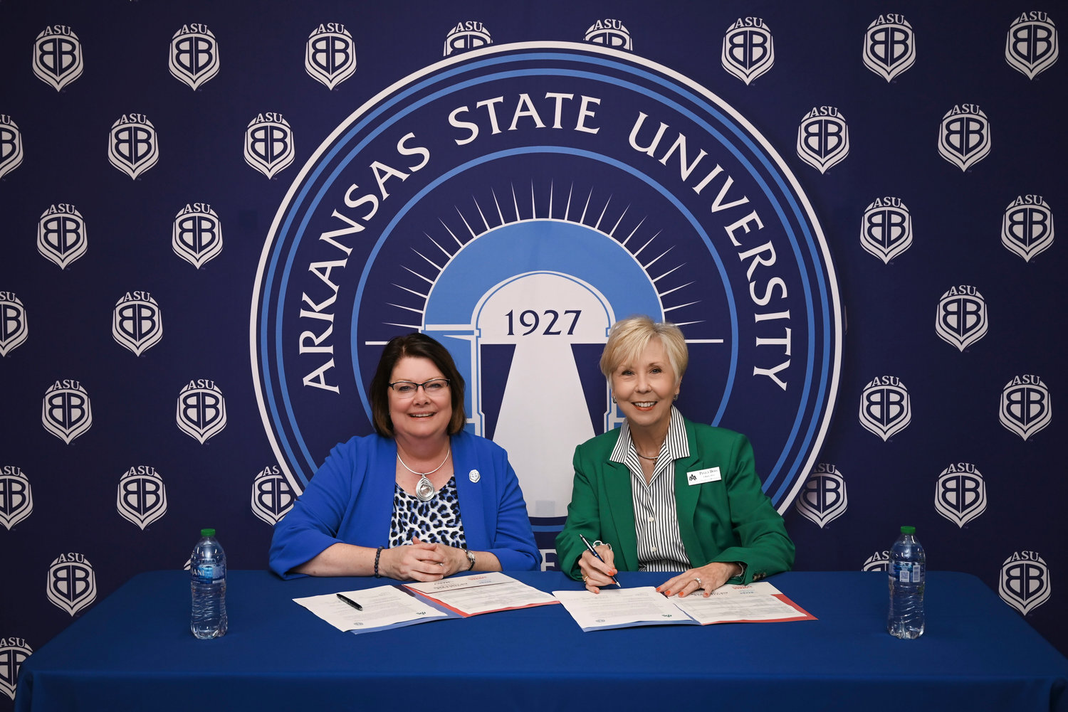 Pictured: (left to right) Dr. Jennifer Methvin and Dr. Peggy Doss
