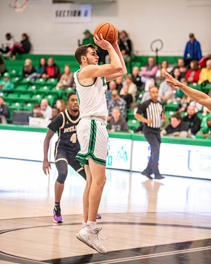JOSH DENTON led the Weevils in scoring against Ecclesia College with 15 points connecting on four of six from the three-point arc.