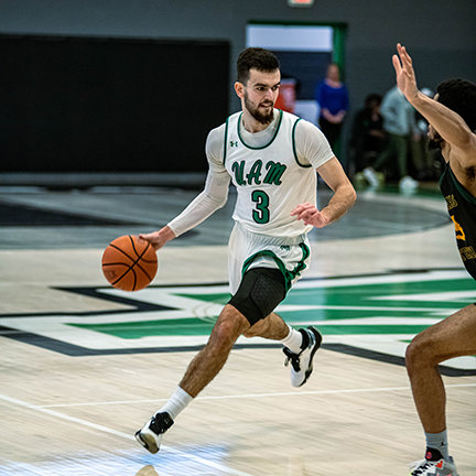 MARIO FANTINA has scored eight points against Arkansas Tech and Southeastern, 11 against East Central, and 18 against SAU.