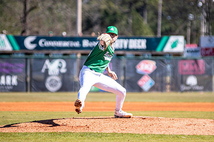 MASON PHILLEY has broken a 50 year old record for career strikeouts with his start on the road against Oklahoma Baptist University on Saturday. Philley needed six strikeouts to break the record. In the game Philley would throw 8.2 innings and would record 15 strikeouts on the day.