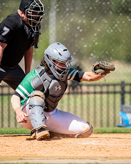 CHAZZ POPPY earned All-GAC Second Team honors after finishing second for the Weevils in home runs with eight, third in batting average with .327, and first in RBI with 44.