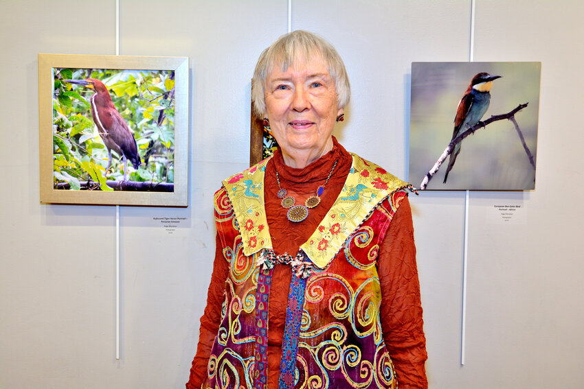 Bryn Athyn’s Page Morahan exhibits her photography at the showcase.