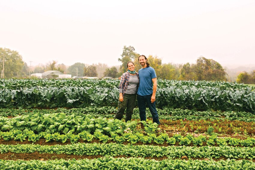 Husband/wife team, Brad Berry and Ailsa Coughlan, are farmers and founders of Love Grows.