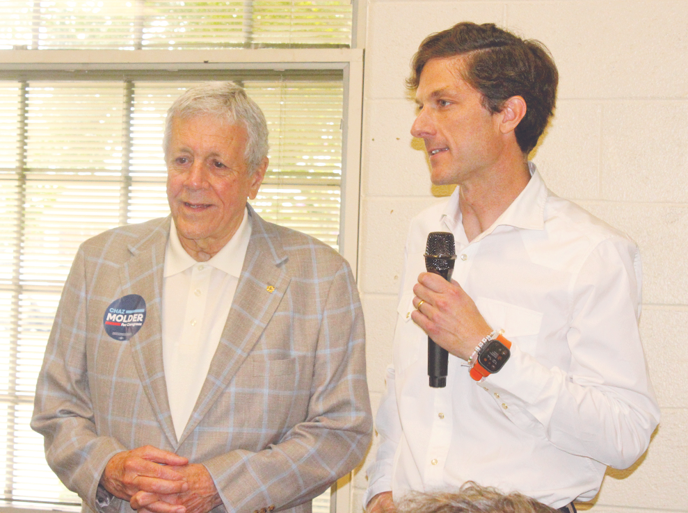 Molder hopes to build on ‘spark’ in Democratic Party - Paris Post-Intelligencer