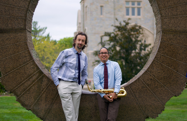 The Prometheus Duo performs in the Arts in the Village Concert Series on October 7