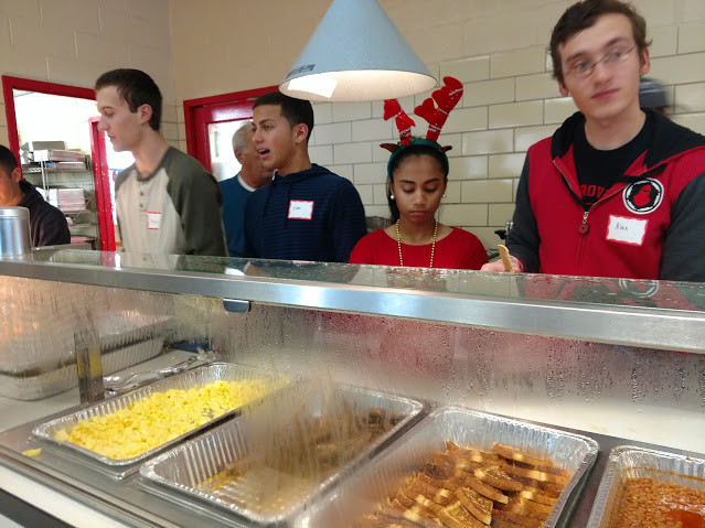 Student volunteers will be &ldquo;serving for scholarships&rdquo; at the Nov. 24 Holiday Breakfast at East Providence High School.