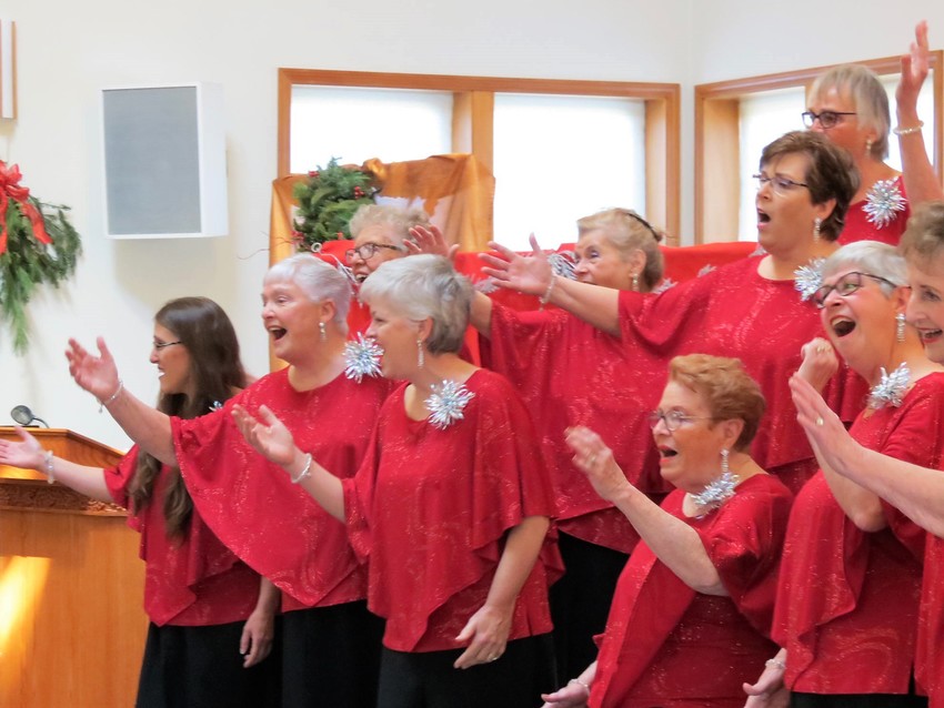 Harmony Heritage women&rsquo;s a cappella chorus holds open rehearsals on Tuesday nights at 7:15 PM at St. Paul&rsquo;s Episcopal Church in Pawtucket.