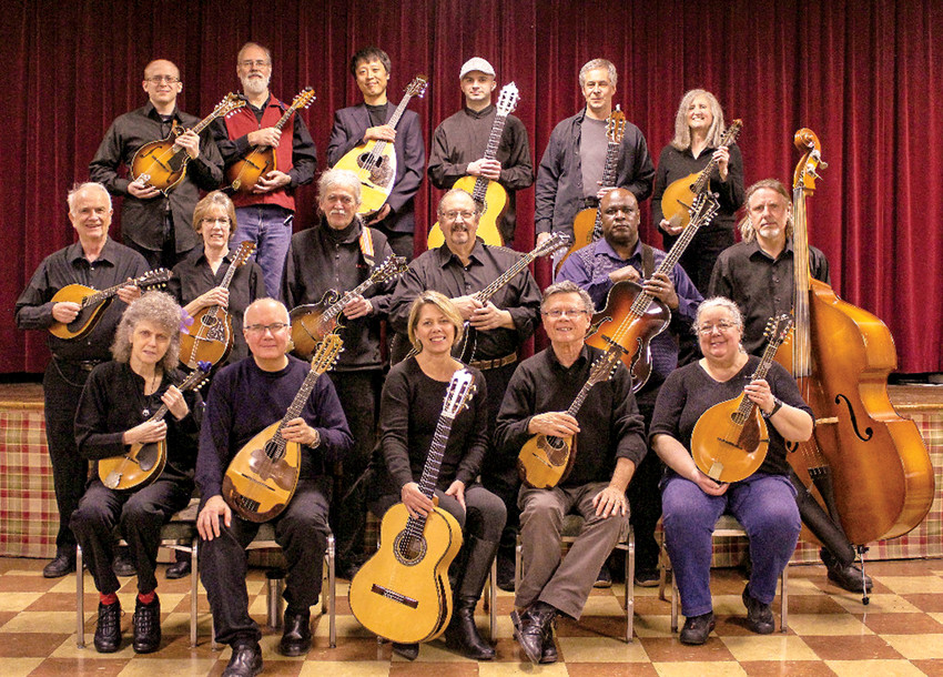 The Providence Mandolin Orchestra performs in the Arts in the Village Concert Series on Saturday, February 9