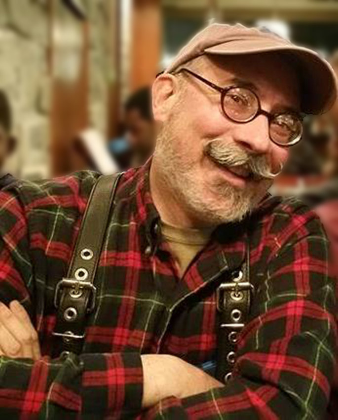 Chris RIcciotti calls the Rehoboth contra dance on Friday, May 31