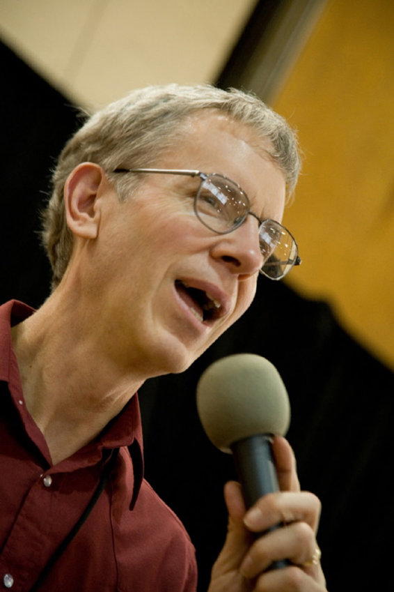 Tony Parkes calls the Rehoboth contra dance on Friday, June 28