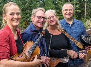 Wild Asparagus returns to the Rehoboth contra dance on Friday, September 13