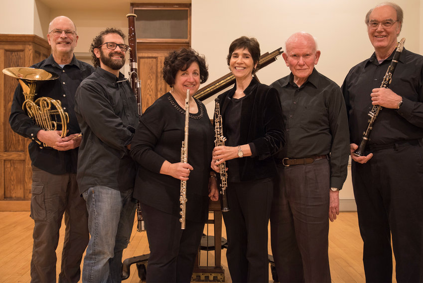 The Bay Winds Sextet performs in the Arts in the Village Concert Series on Saturday, March 28