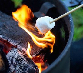 Summer Evening at the Caratunk Wildlife Refuge on August 11: Making S&rsquo;mores!