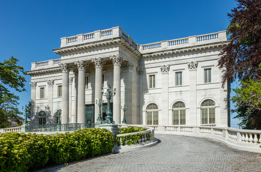 Marble House in Newport, R.I., a National Historic Landmark owned by The Preservation Society of Newport County.