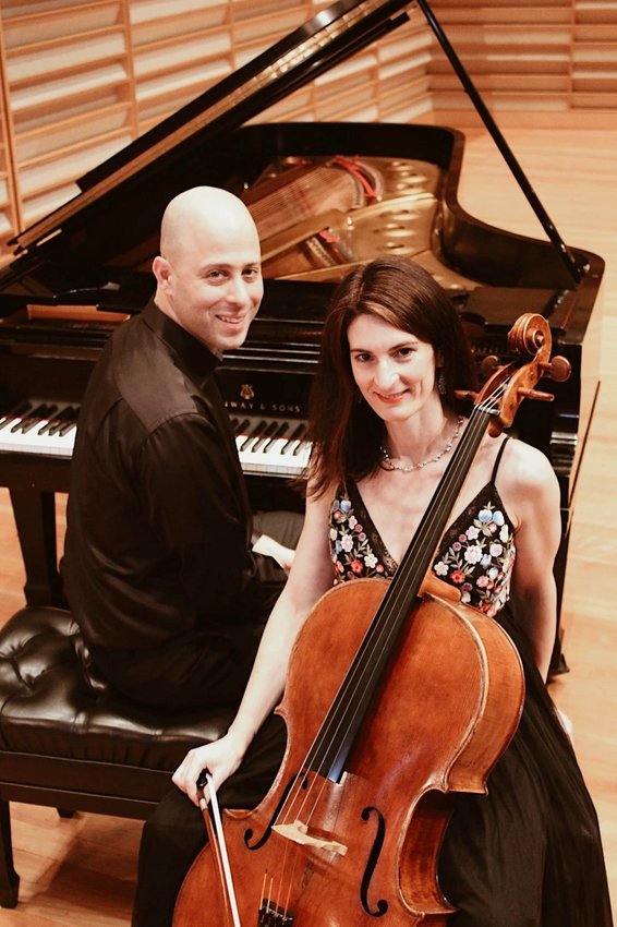 Ekstasis Duo performs for Arts in the Village on Saturday, November 12