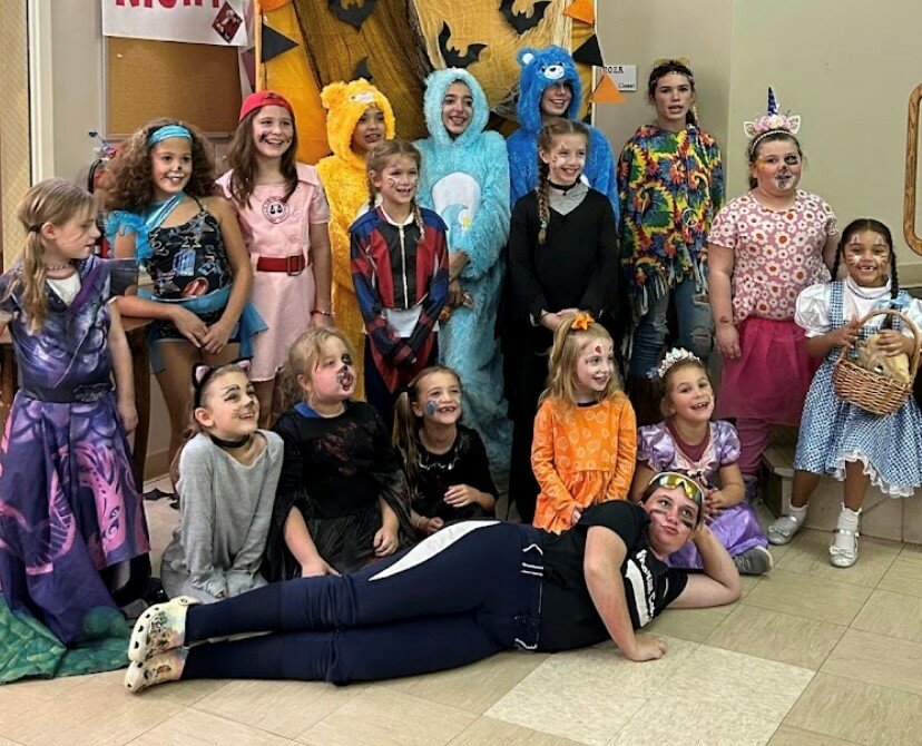 Rehoboth Girl Scout Troop 507 and 627 held a Juliette Lowes Costume party to celebrate both Juliette Gordon Low (US Girl Scout founder) and Halloween.