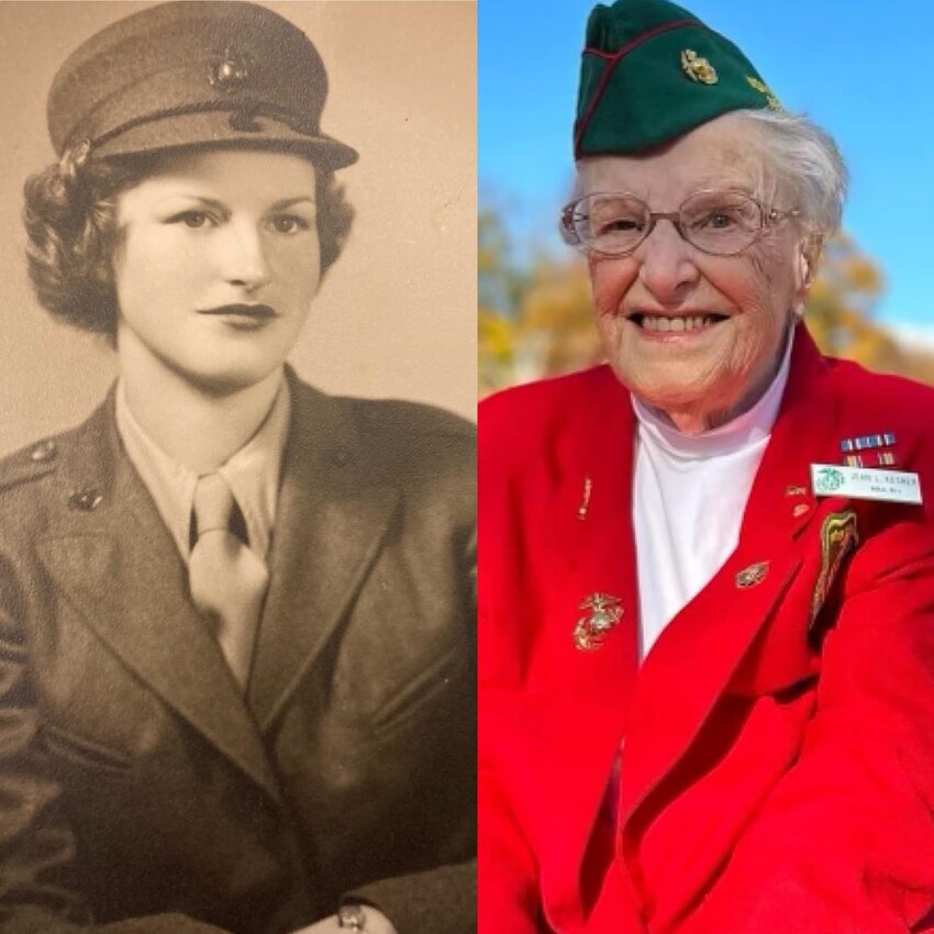 WW II Veteran 100 year old Jean Kesner