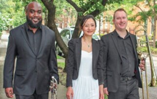 Vox Cor Trio, with Mika Komuro, piano; Dr. George Carpten, trumpet; and David Roode, trombone