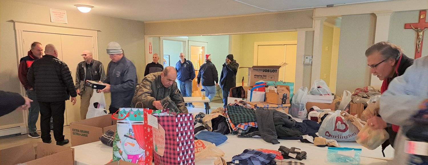 EP Knights of Columbus during ROVAC gift collecting
