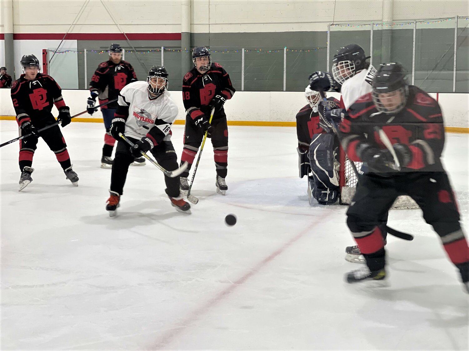 EPPD hockey team in action in tournament play. EPPD photo.