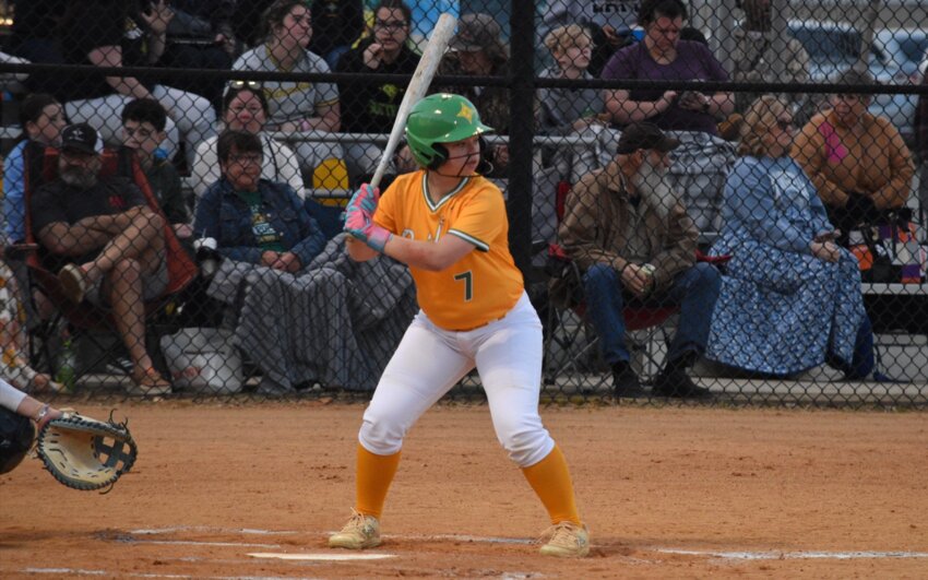 Sophomore Kalynn McCormick had a team-high two hits to go along with an RBI Friday.