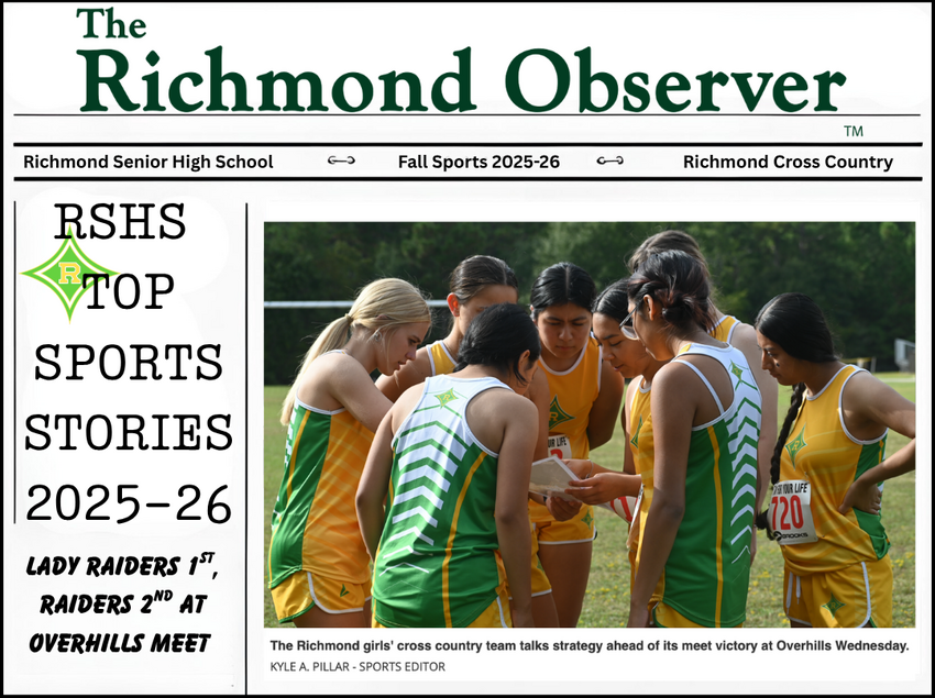 TOP SPORTS STORIES: Richmond XC teams record best finishes at Overhills