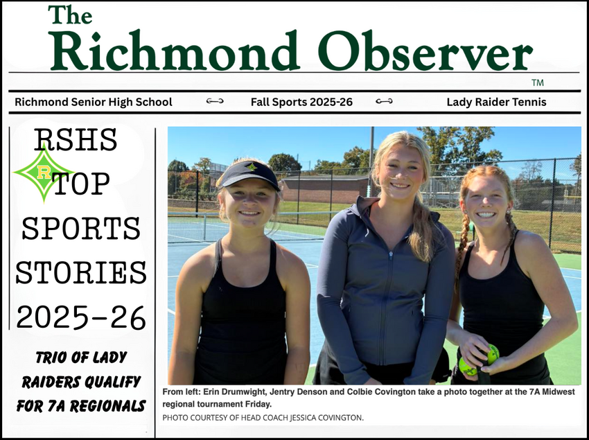 TOP SPORTS STORIES: Girls' tennis qualifies 3 for postseason