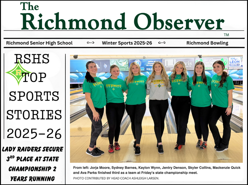 TOP SPORTS STORIES: Lady Raider bowlers 3rd at state championship