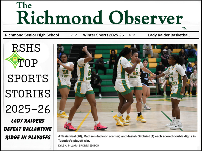 top sports stories TOP SPORTS STORIES: Lady Raiders run away late in playoff game against Ballantyne Ridge ROCKINGHAM...
